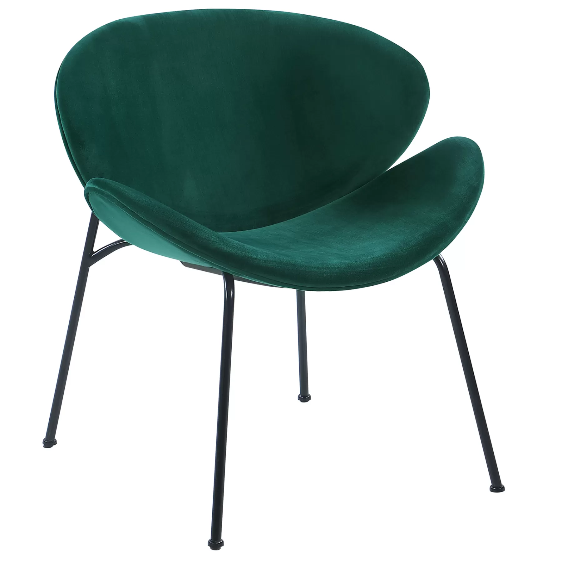 * Discount Store Jagger Chair With Black Metal Legs, Emerald