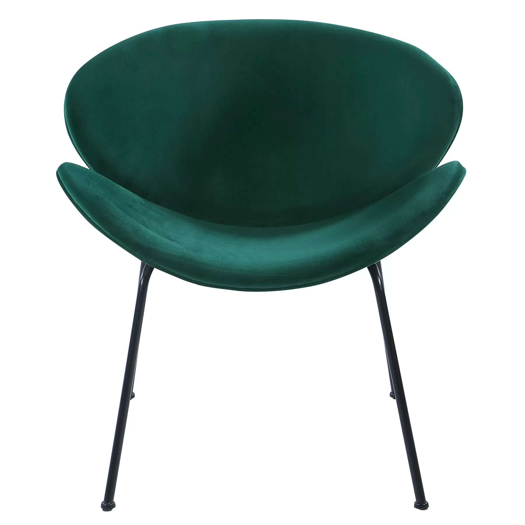 * Discount Store Jagger Chair With Black Metal Legs, Emerald