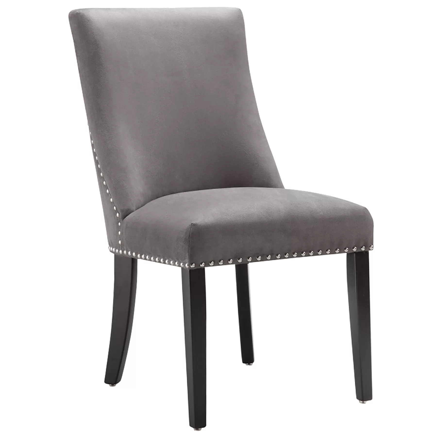 * Latest Kane Upholstered Ring Back Dining Chair With Nailhead Trim