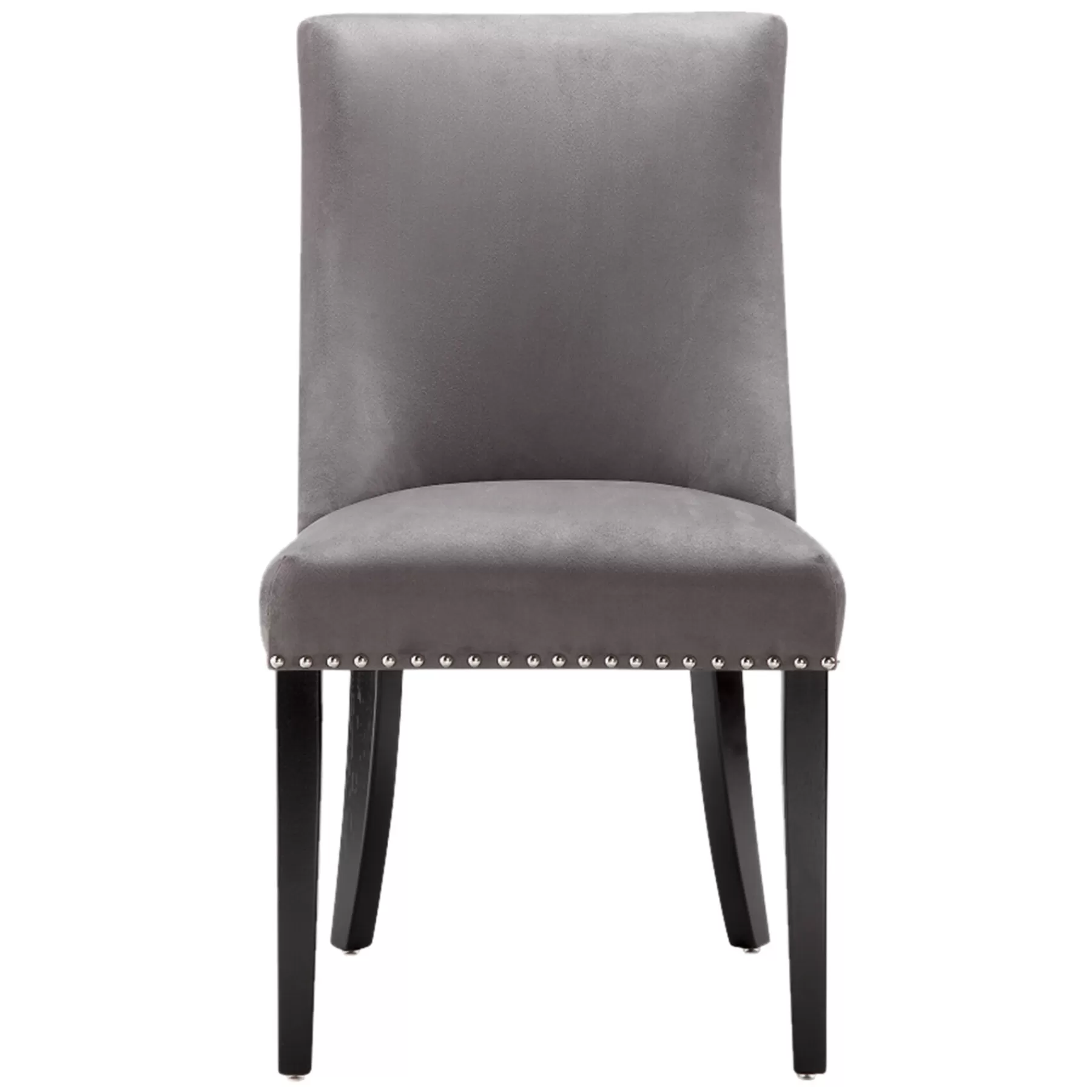 * Latest Kane Upholstered Ring Back Dining Chair With Nailhead Trim