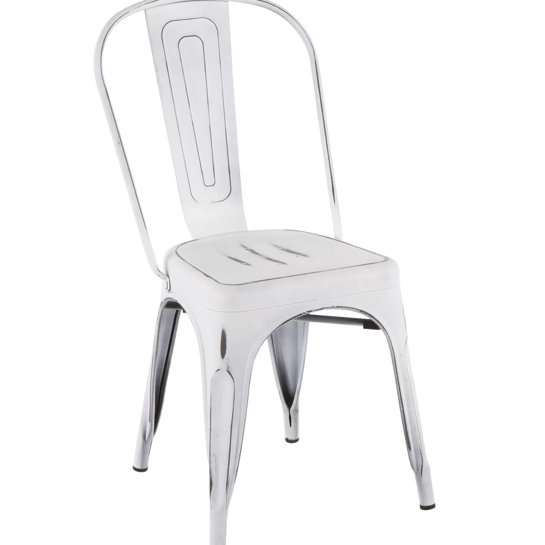 * Online Discount Oregon Vintage White Metal Dining Chair