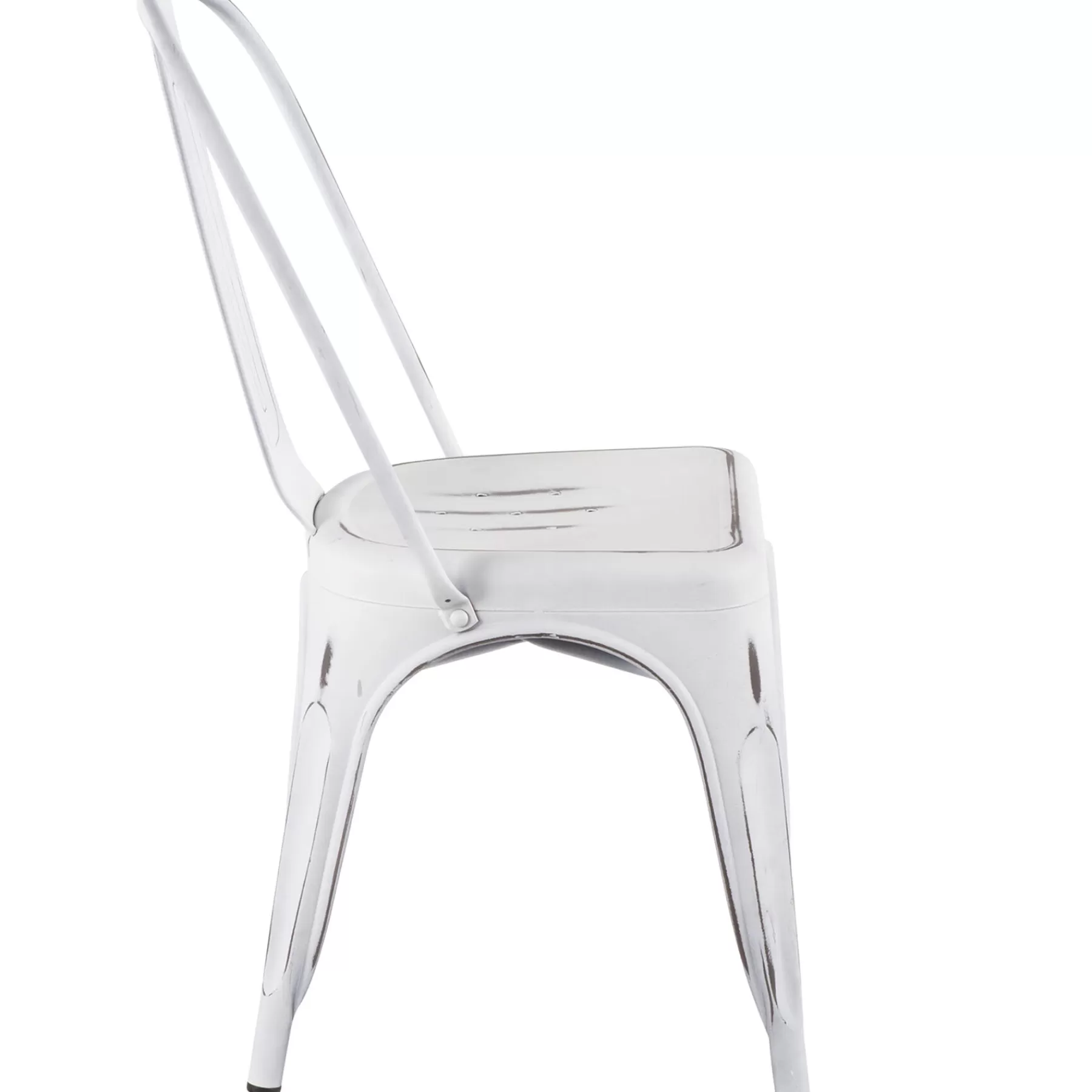 * Online Discount Oregon Vintage White Metal Dining Chair