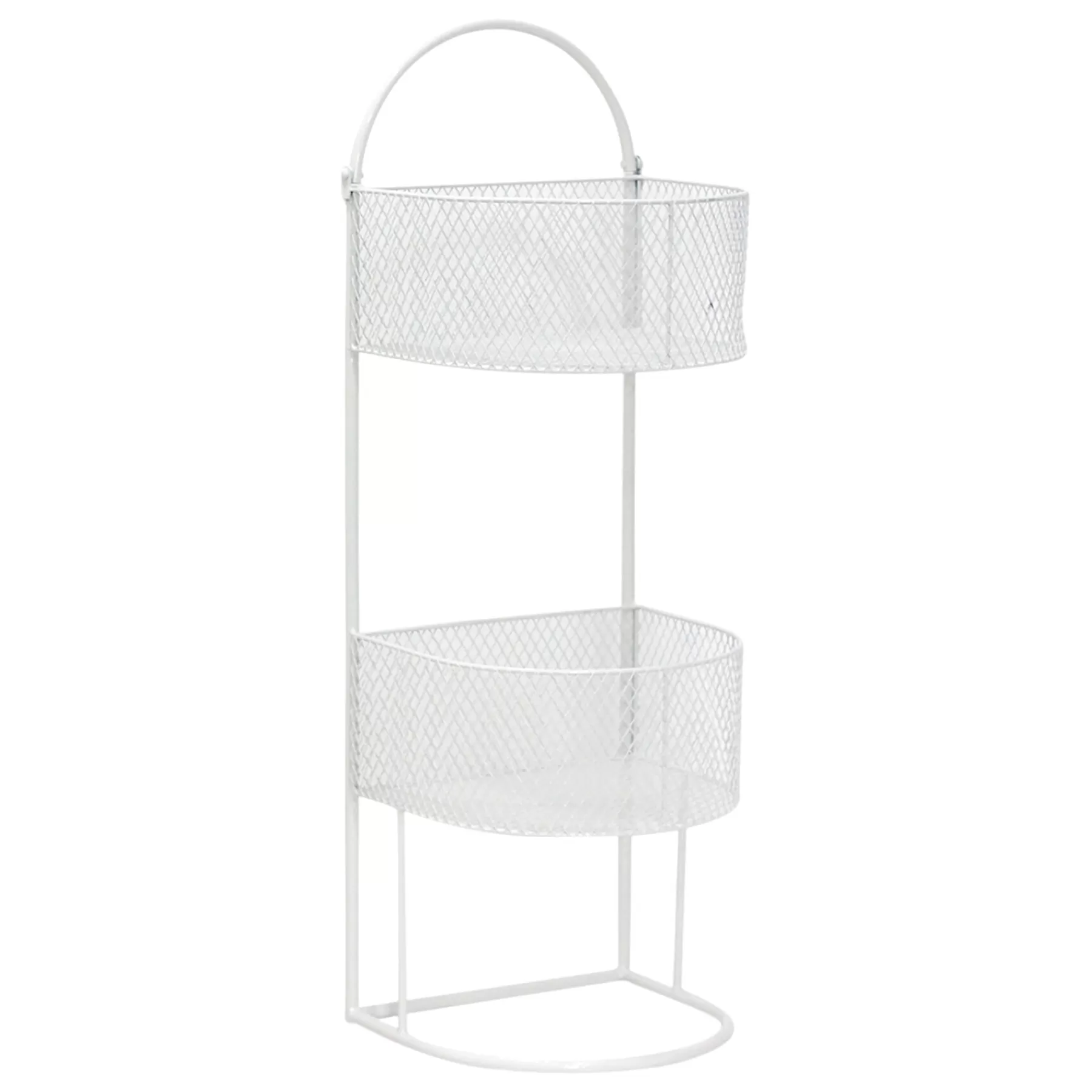 * Opening Sales Grey 3 Tier Round Storage Basket, Small