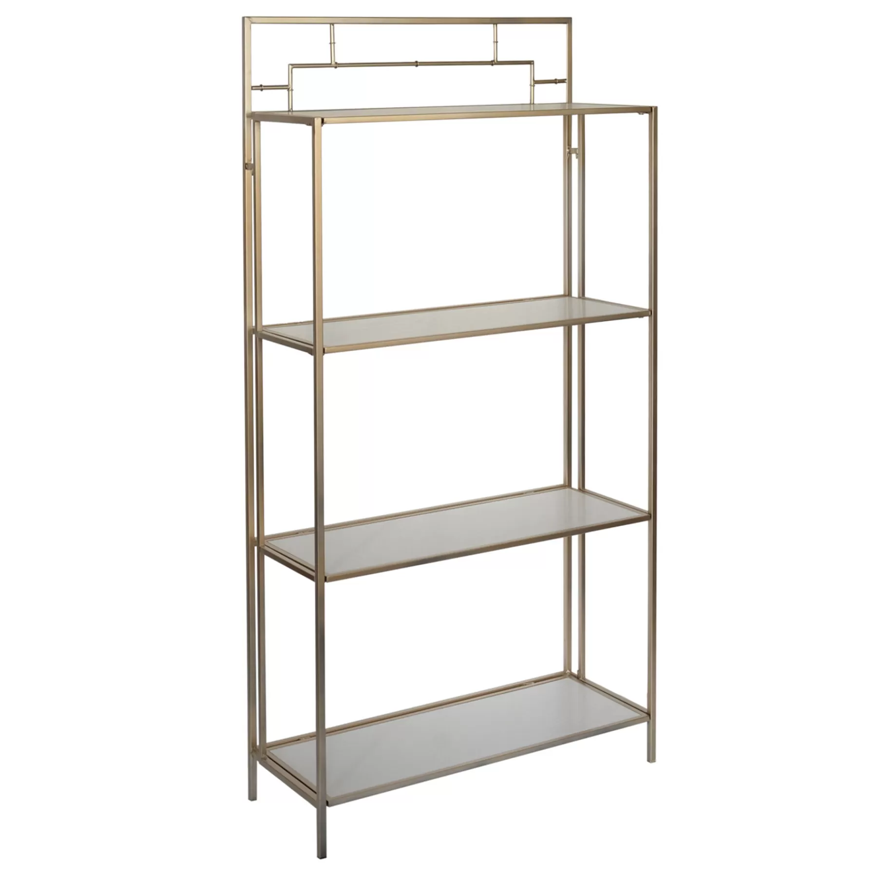 * Special Style Grace Mitchell Gold Metal & Bamboo Folding Shelf, 66